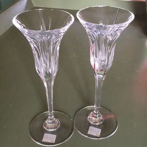 Mikasa 7” Single Light Candle Stick Flame D’Amore